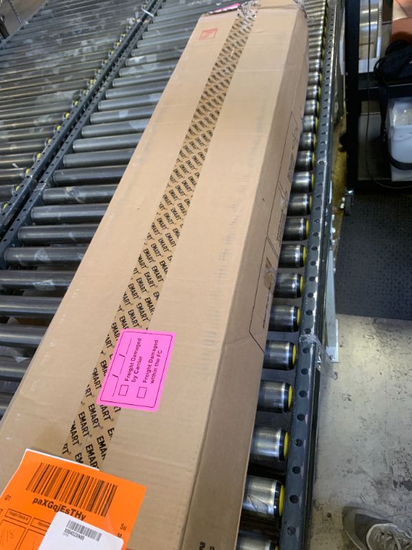 Photo 1 of EMART Backdrop Stand Heavy Duty 12ftx20ft, Adjustable Pipe and Drape Photo Background Support Kit, Metal Frame with Flat Base for Wedding Birthday Party Banquet Decorations