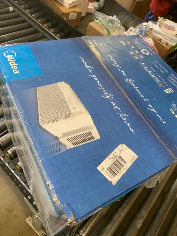 Photo 1 of Midea 12,000 BTU U Shaped Smart Inverter Window Air Conditioner - Cools 550 Sq Ft, Ultra Quiet with Open Window Flexibility - Alexa/Google Assistant Compatible - 35% Energy Savings, Remote (Updated)