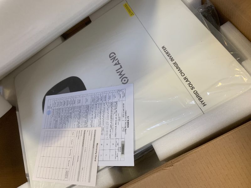 Photo 1 of POWLAND 10000W Grid-Tied Hybrid Solar Inverter with WiFi | Battery-Free Design | 48V DC to 120V/240V AC Split Phase | Built-in 250A MPPT | Works with 48V LiFePO4/Lead Acid Batteries, UL1741