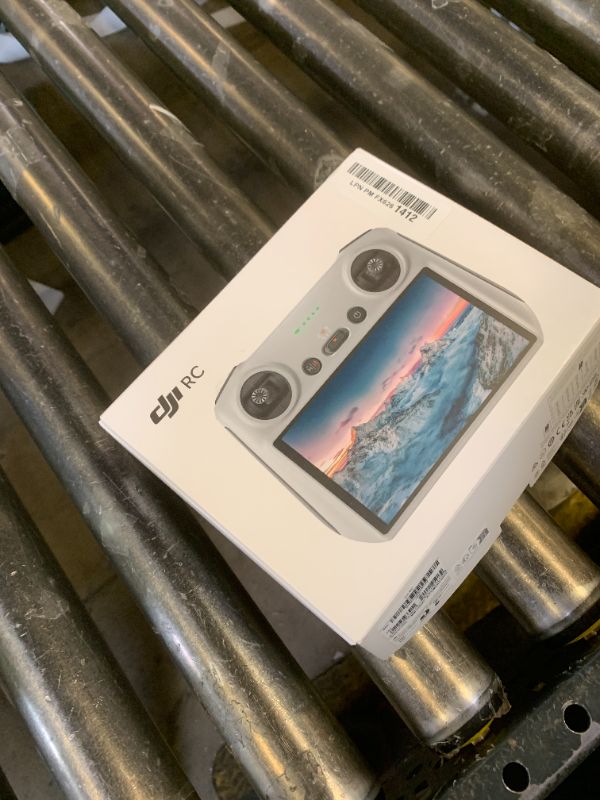 Photo 1 of DJI RC, Remote Controller with Lightweight Body, FHD Screen, 4hr Battery, Precision Control Sticks, O3+ Transmission