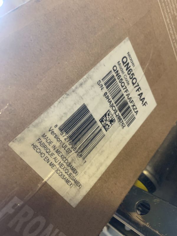 Photo 1 of Samsung 65-Inch Class QLED Q7F Series Samsung Vision AI Smart TV (2025 Model, 65Q7F) Quantum HDR, Object Tracking Sound Lite, Q4 AI Gen1 Processor, 4K upscaling, Gaming Hub, Alexa Built-in