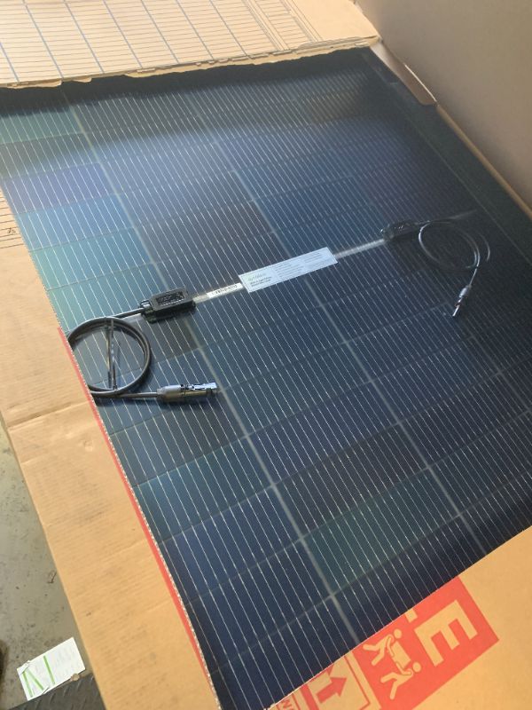 Photo 1 of Callsun N-Type 16BB 400W Bifacial Solar Panel, 2Pcs 200 Watt Solar Panel 12V, 25% High Efficiency, Dual-module Parallel Anti-Shade Design, for RV Van Marine Home Rooftop Off-Grid Systems (2 Pack 200W)