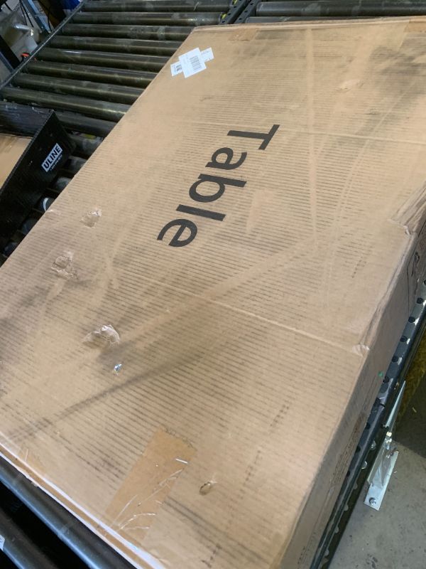 Photo 1 of LIVELYGLOW Makeup Vanity Desk with Smart LED Mirror & Charging Station, 35.4" White Vanity Table Set with Cushioned Stool, 4 Drawers & Hairdryer Rack, Modern Bedroom Dressing Table-White