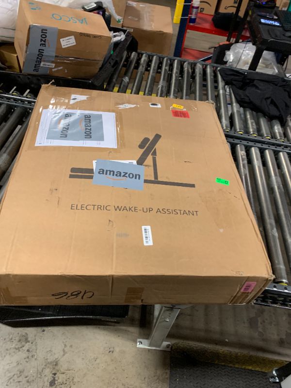 Photo 1 of Electric Lifting Backrest for Bed, Adjustable Power Recliner Bed with Remote Control, 2°-80° Adjustable Angle, with Handrail Fence&Headrest Cushion, Suitable For Pregnancy&Elderly&Patients, 30x75in