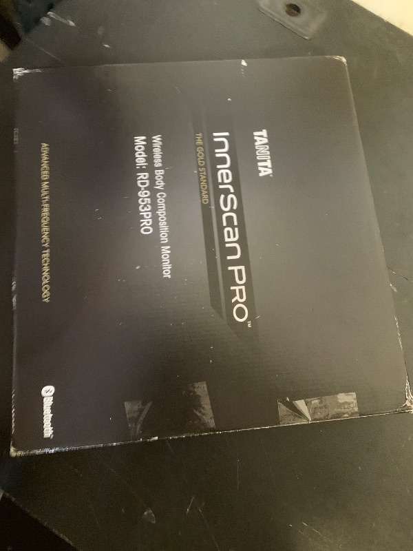 Photo 1 of Tanita RD-953 InnerScan PRO Bluetooth Body Composition Monitor Multi Frequency Smart Scale - 11 Measurements - Japan Technology Color Display Weight Fat BMI Muscle Bone Water