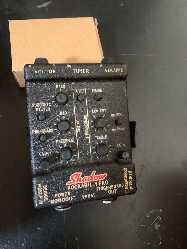 Photo 1 of Shadow RB-PRO Rockabilly Pro Upright Bass Pickup & Preamp