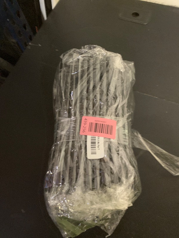 Photo 1 of 100 PCS Boba Straws?Individually Wrapped Straws for Smoothie?straws disposable? Milkshake, Bubble Tea & Thick Drinks?Black?