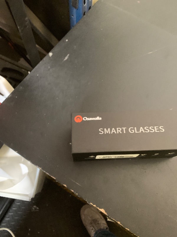 Photo 1 of MNVOEQ AI Smart Wireless Bluetooth Translation Glasses for Men/Women with Speakers/Bluetooth&140+ Languages Translation Sports/Travel/Drive/Busniess (C1+AI+Color Change Lenses+Black)