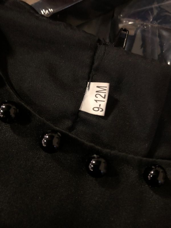 Photo 1 of Baby Girl Black Dress 9-12M