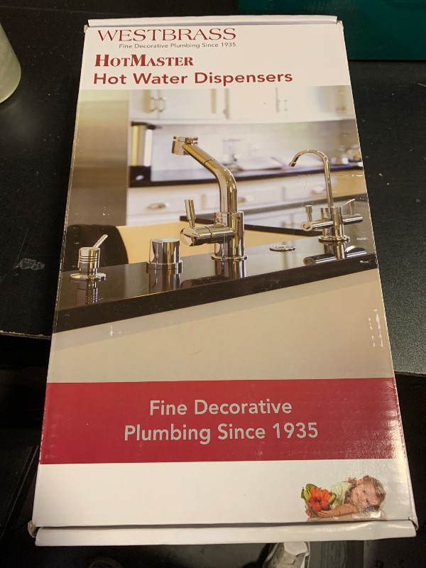 Photo 1 of Westbrass D205-12 Victorian Traditional Two Handle Instant Hot/Cold Water Dispenser Faucet, Oil Rubbed Bronze