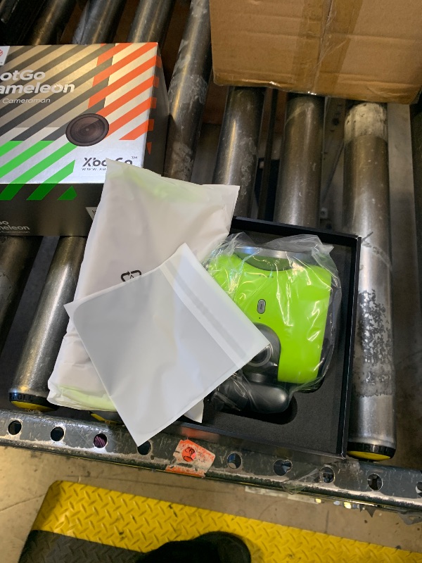 Photo 1 of XbotGo Chameleon AI Auto Sports Action Camera - 4K 60FPS Soccer Camera and Basketball Tracking Camera for Team Sports, Live Streaming, No Subscription, Works with iOS & Android (Lemon Green)