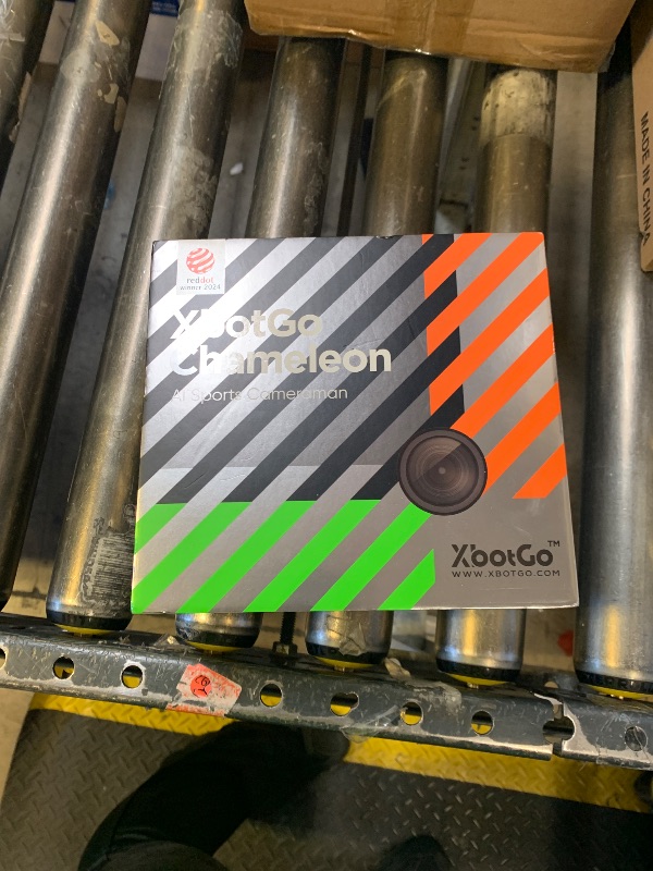 Photo 1 of XbotGo Chameleon AI Auto Sports Action Camera - 4K 60FPS Soccer Camera and Basketball Tracking Camera for Team Sports, Live Streaming, No Subscription, Works with iOS & Android (Lemon Green)