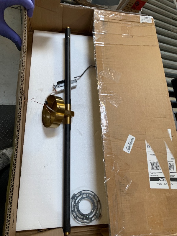 Photo 1 of 31" Black and Gold Vanity Light Bathroom Light Fixtures Over Mirror, 360° Rotatable LED Brushed Gold and Black Vanity Lights for Bathroom,18W 4000K Modern Vanity Light Bar for Bedroom Hallway Entryway