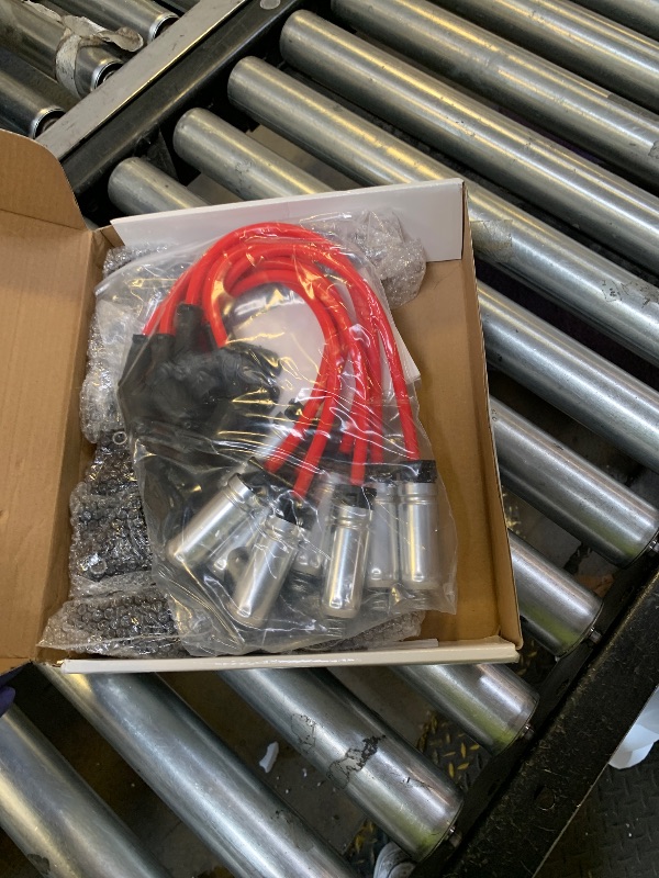 Photo 1 of UF413 Square Ignition Coils Pack/Spark Plug Wires/Double Iridium Spark Plugs for Chevy Silverado Express 1500 2500 3500 Tahoe GMC Yukon XL Sierra Cadillac CTS Escalade 4.3L 4.8L 5.3L 6.0L D510C