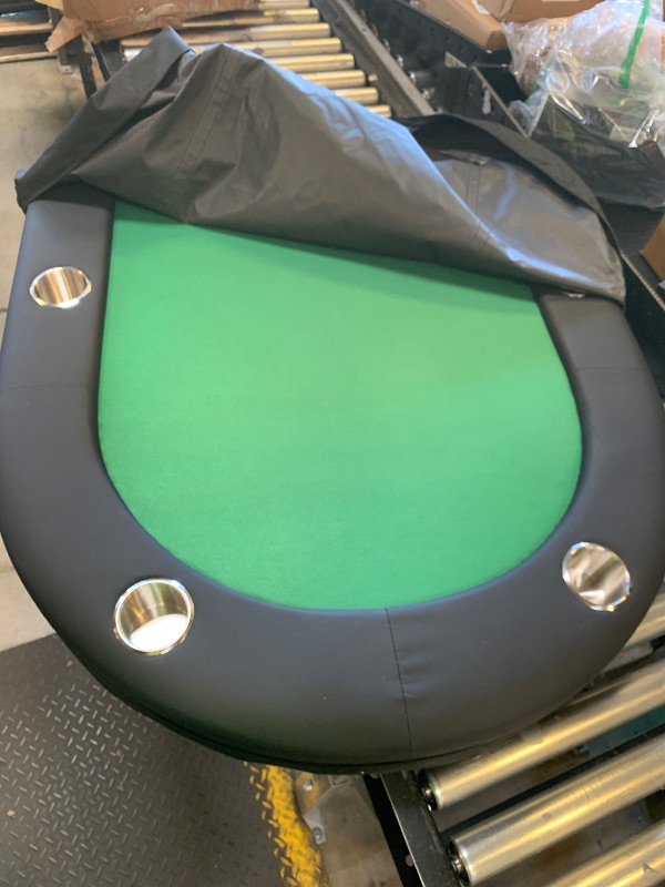 Photo 1 of foldable poker table