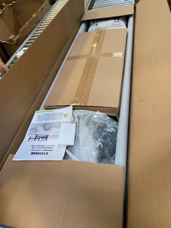 Photo 1 of Ladder Rack for Truck with T-Slot Tonneau Covers, 800 LBS Capacity Truck Bed Rack with Side Bars, 19"-25" Height-Adjustable Aluminum Truck Ladder Racks, Fit for Ford F150/Ram 1500/Silverado/Sierra (factory sealed) 