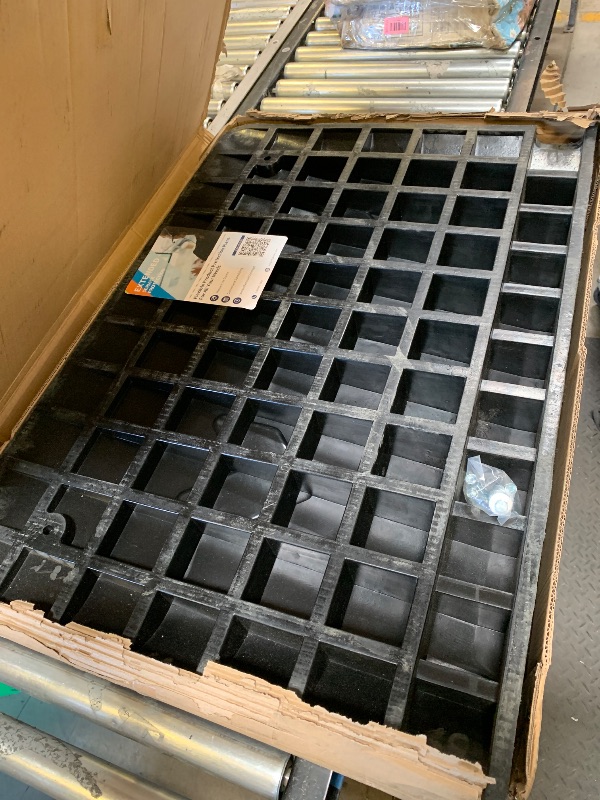 Photo 1 of 3 Pack Rubber Threshold Ramp 4" Rise, 33069LBS Capacity Portable Wheelchair Ramp with Channel Cord Cover, All-Weather Non-Slip Surface for Doorways, Steps, Cars & Pets (35.5"x24")