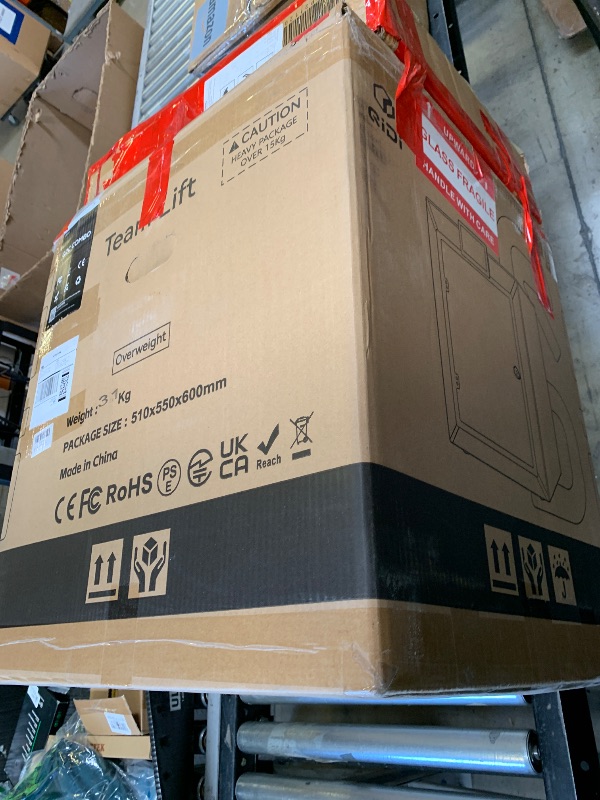 Photo 1 of QIDI Q2C Combo 3D Printer, Enclosed FDM, New Generation Leveling Sensor Full Auto Leveling, 600mm/s High Speed, 270x270x256mm Build Volume, 370? Bimetal Hotend Unlock PPS-CF, from Beginner to Expert