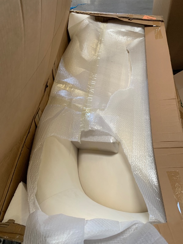 Photo 1 of Meridian Furniture 659Brown-L Ritz Collection Modern | Contemporary Upholstered Loveseat with Rich Brown Velvet, Gold Metal Legs, Curved Contemporary Design, 67" W x 31.75" D x 30.5" H, white (different from stock image) 