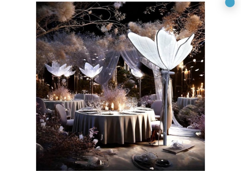 Photo 1 of Butterfly Floor Lamp-Creative Butterfly Ceiling Lights Decoration, 23.6Inch Adjustable Height Romantic Wedding Decoration Lights, Hanging Decoration Props for Party,1PCS