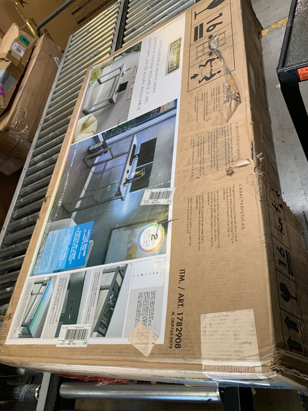 Photo 1 of Tresanti Aurora 47” Adjustable Height Desk with LED Lighting
