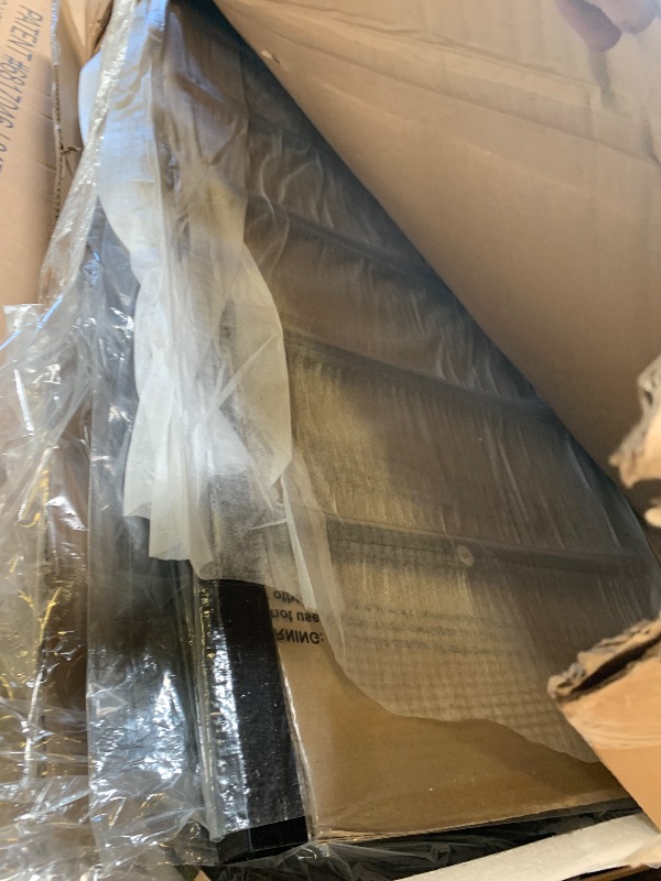 Photo 1 of Rolanstar Daybed with Charging Station and LED Lights, Height Adjustable Twin Daybed with Trundle, Metal Sofa Bed Frame with Steel Slat Support for Living Room, Bedroom and Guest Room, Black
