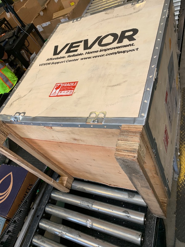Photo 1 of VEVOR Commercial Ice Maker Machine - Head, 360 Lbs/Day Stainless Steel Ice Machine with Self-Cleaning, Scheduled Ice-Making, Adjustable Thickness, Ideal for Restaurant Bar Cafe Hotel - Head Only (sealed in hardwood box)
