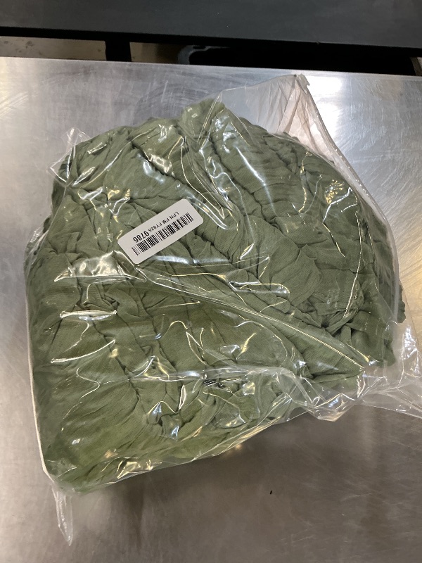 Photo 1 of 10 Pack Sage Green Spring Cheesecloth Table Runner, 120 Inch Boho Gauze Table Runners, Rustic Sheer Cheese Cloth Table Runners for Wedding, Baby Shower, Birthday Party, Home Decor