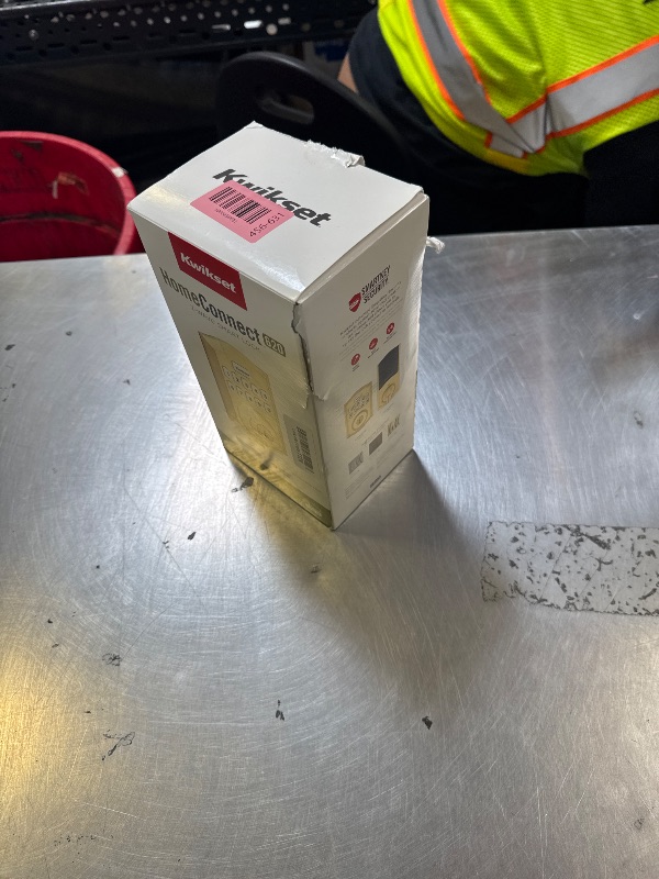 Photo 1 of Kwikset HomeConnect 620 Z-Wave Long Range Enabled Keypad Smart Lock Convenient Keyless Entry, Customizable User Codes, Ring Alarm Compatible, Hub Required, Sold Separately Polished Brass Traditional