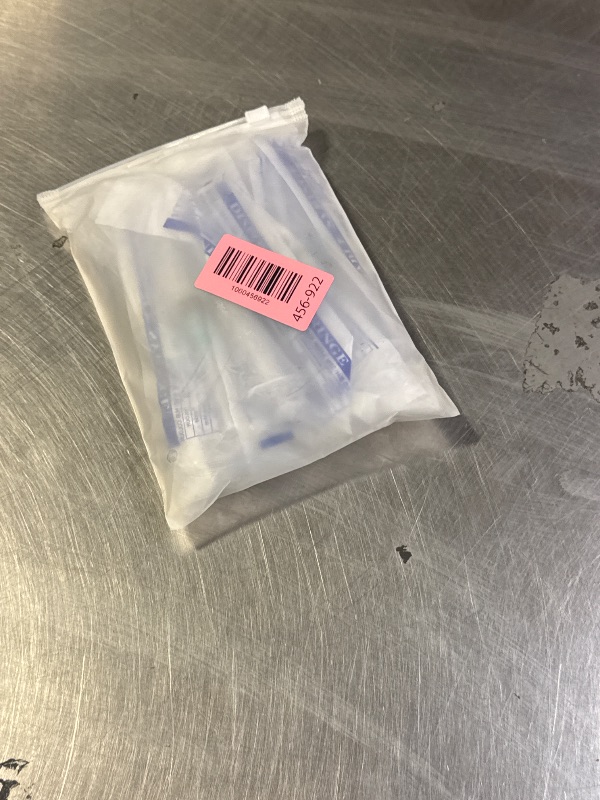 Photo 1 of 10 Pack 5ml/cc Disposable Luer Lock Lab Syringes with 21Ga 1.5 Inch Needle , Individually Sealed Packed