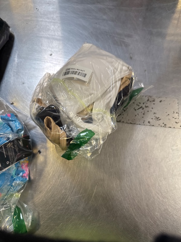 Photo 1 of Genie Bra Womens 3 Bra Pack - Wireless Bra Pack, Solid Color Seamless Bra - Neutrals - 4X