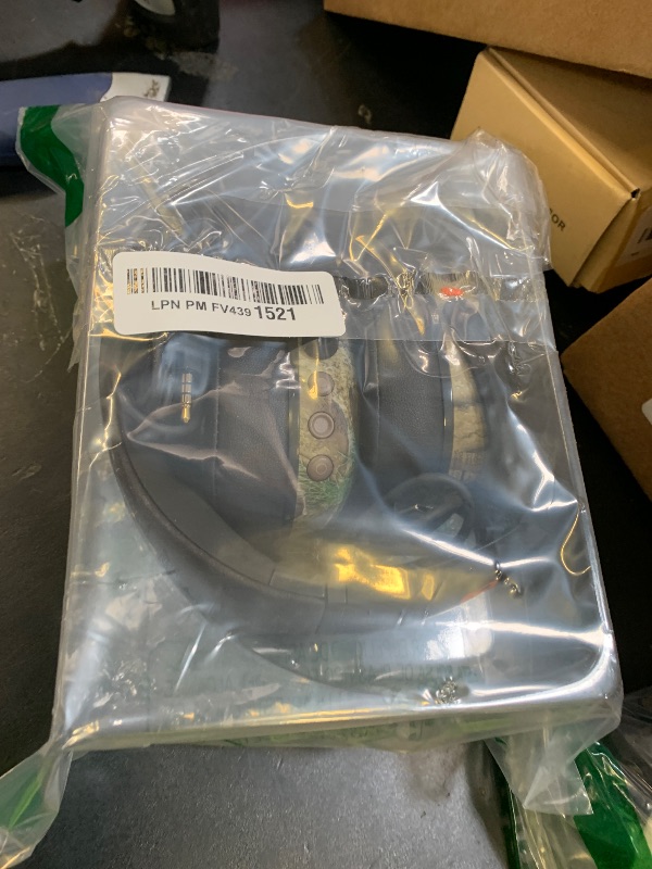 Photo 1 of Skullcandy Crusher Evo Wireless Bluetooth Headphones with Multi-Sensory Bass, Noise Isolating Over-Ear Fit, Up to 40 Hours Battery, Microphone for iPhone Android - Realtree APX Black/Orange