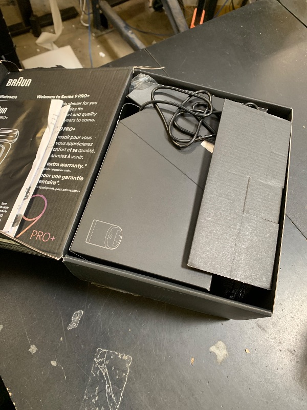 Photo 1 of Braun Series 9 PRO+ Electric Shaver, Wet & Dry Razor, Pro SensoAdapt, 6in1 SmartCare Center, 9697CC, Silver