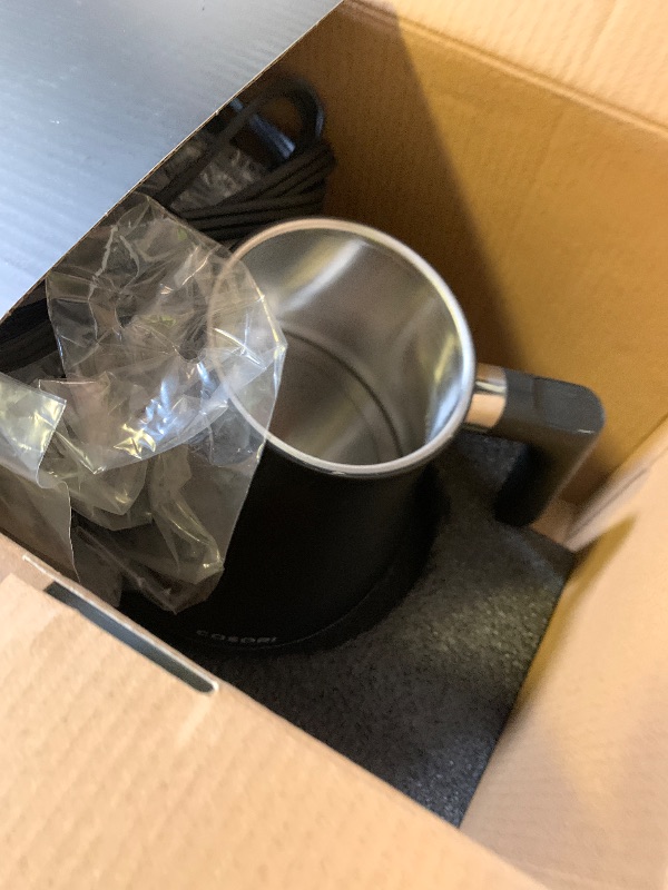 Photo 1 of Cocinare Barista Collection Gooseneck Electric Kettle, ±1? Precise Temperature Control for Pour-Over Coffee & Tea, Quick Heating 1500W, Stainless Steel Interior, 0.9L (Rainforest)