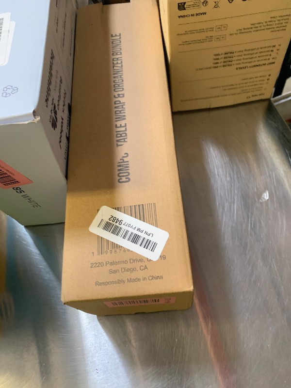 Photo 1 of Compostable Plastic Wrap for Food with Dispenser & Cutter – 400 Sq Ft Roll, ASTM D6400 CertifiedLPNPMFY0779482
