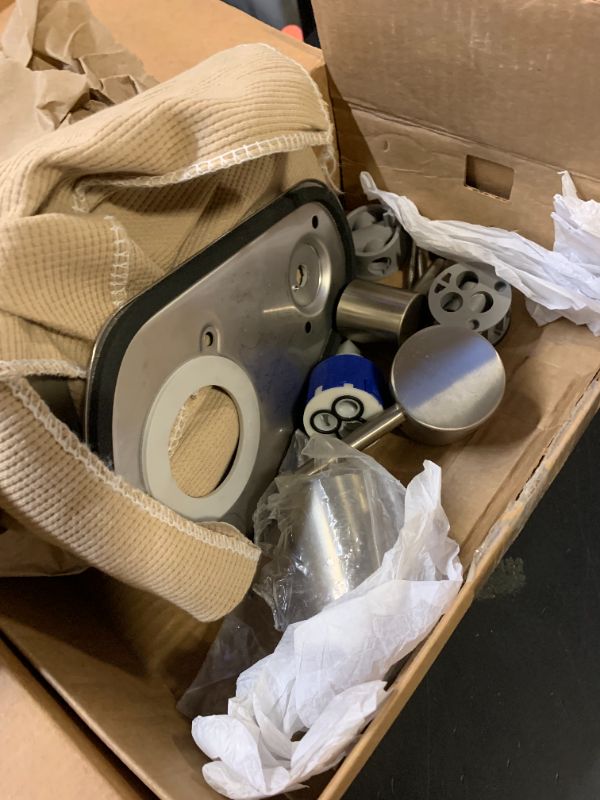Photo 1 of Moen Align Brushed Nickel M-CORE 3-Series 2-Handle Shower Faucet Trim, Valve Required, UT3290BN