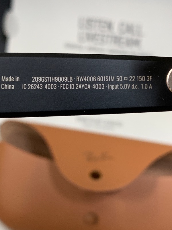 Photo 1 of Ray-Ban Meta (Gen 1), Wayfarer, Matte Black | Smart AI Glasses for Men, Women —12 MP Camera, Open-Ear Speakers for Audio, Video Recording and Bluetooth —Transitions® Green Lenses —Wearable Technology