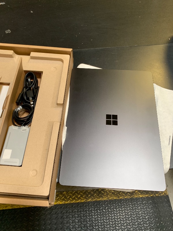Photo 1 of 2024 Microsoft Surface Laptop 7th Edition, Copilot+ PC, 15in Snapdragon X-Elite 32GB RAM 1TB SSD Win 11H Black (Renewed)
