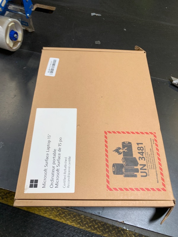 Photo 1 of 2024 Microsoft Surface Laptop 7th Edition, Copilot+ PC, 15in Snapdragon X-Elite 32GB RAM 1TB SSD Win 11H Black (Renewed)