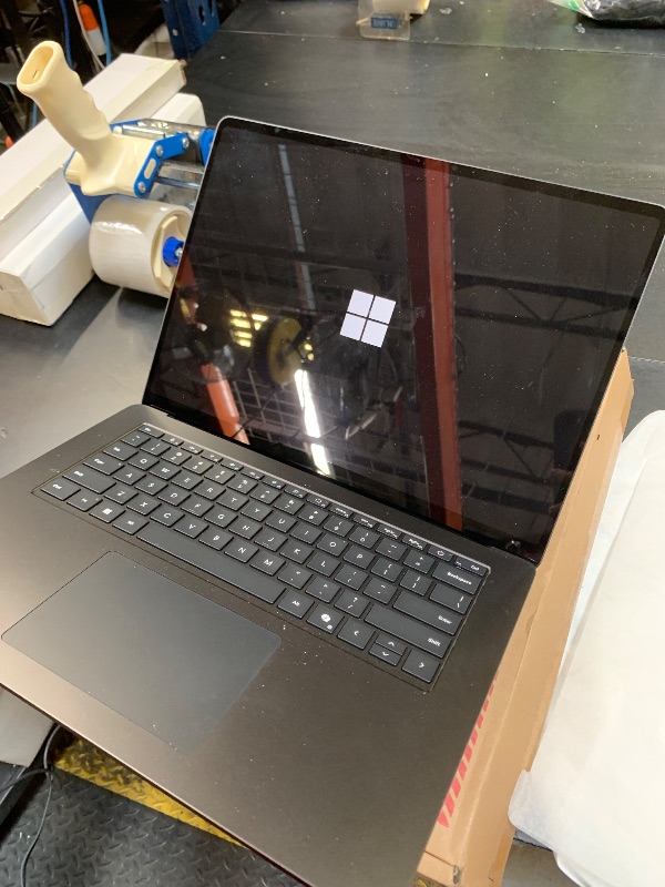 Photo 1 of 2024 Microsoft Surface Laptop 7th Edition, Copilot+ PC, 15in Snapdragon X-Elite 32GB RAM 1TB SSD Win 11H Black (Renewed)