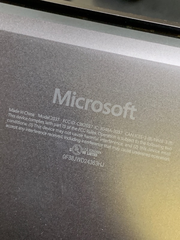 Photo 1 of 2024 Microsoft Surface Laptop 7th Edition, Copilot+ PC, 15in Snapdragon X-Elite 32GB RAM 1TB SSD Win 11H Black (Renewed)