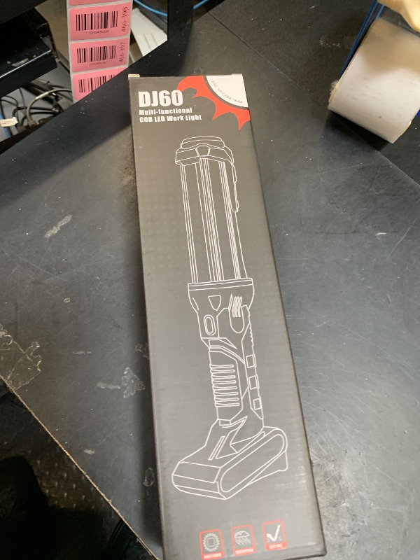 Photo 1 of ??WARSUN Rechargeable COB LED Work Light-Magnetic Hands-Free Trouble Light with Hook, IPX4 Waterproof for Garage Repair, Mens Gifts-Emergency Light Tool for Adults Men Dad (Yellow)?