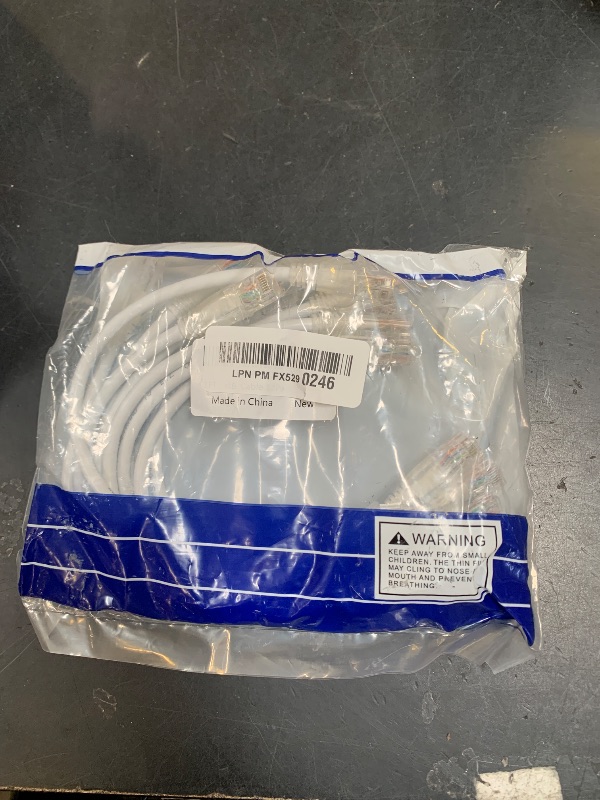 Photo 1 of 1 FT CAT6 CABLE 12 PCK WHITE
