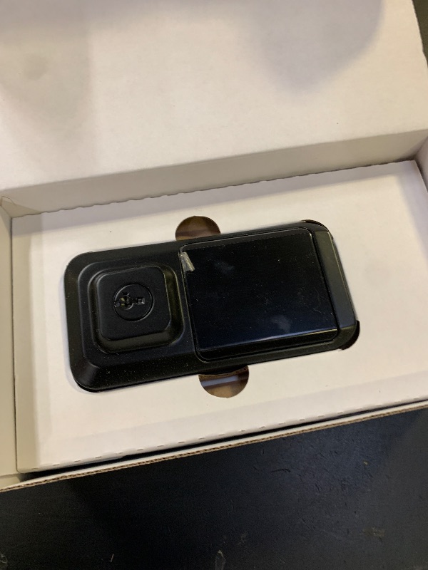 Photo 1 of Kwikset Halo Wi-Fi Smart Lock, Keyless Entry Front Door Touchscreen Deadbolt, Matte Black Finish, Grade AAA Certified, UL Listed, Easy Install No Hub, App Control