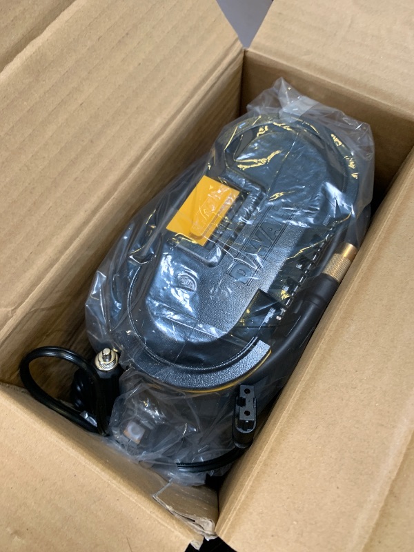 Photo 1 of DEWALT Tire Inflator Portable Air Compressor 20V MAX, Car Air Pump with Automatic Shut Off, LED Light, Tool Only (DCC020IB)