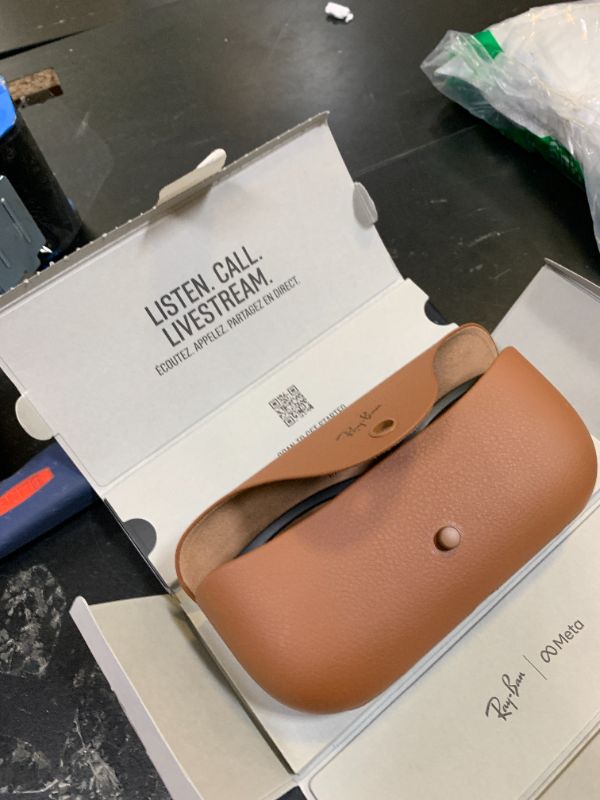 Photo 1 of Ray-Ban Meta (Gen 1), Wayfarer, Matte Black | Smart AI Glasses for Men, Women —12 MP Camera, Open-Ear Speakers for Audio, Video Recording and Bluetooth —Transitions® Green Lenses —Wearable Technology