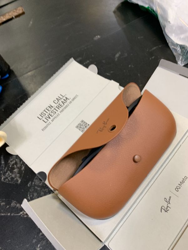 Photo 1 of Ray-Ban Meta (Gen 1), Wayfarer, Matte Black | Smart AI Glasses for Men, Women —12 MP Camera, Open-Ear Speakers for Audio, Video Recording and Bluetooth —Transitions® Green Lenses —Wearable Technology