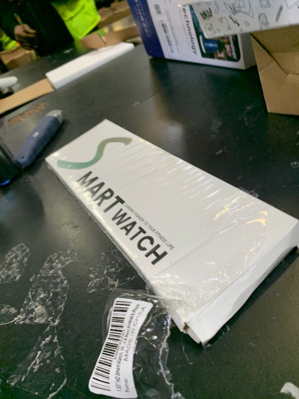 Photo 1 of 1.83" HD Smart Watch, 30 Days Battery Life, Sleep/Heart Rate/SpO2/Blood Pressure Monitor, Calls/Messages/Notifications, 5ATM 110+ Sports Modes Fitness Tracker Watch, for Women & Men/ Android & iPhone