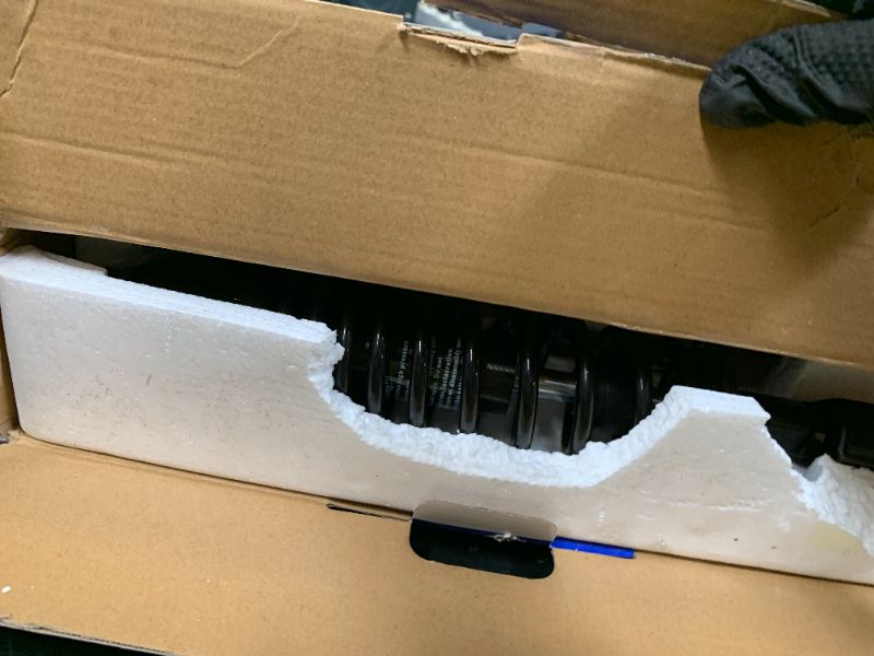 Photo 1 of Mallofusa 320mm Pair Rear Motorcycle Shock Absorbers Suspension Eye to Clevis Universal for Kawasaki Honda Yamaha Suzuki Black