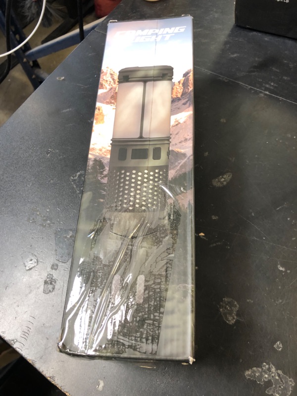 Photo 1 of Telescopic Camping Lights, Rechargeable Camping Lights with Stand,12000mAh Collapsible Camping Lanterns, Magnetic Base Portable Flashlights IPX5 Waterproof for Camping,Hiking,Emergency Use